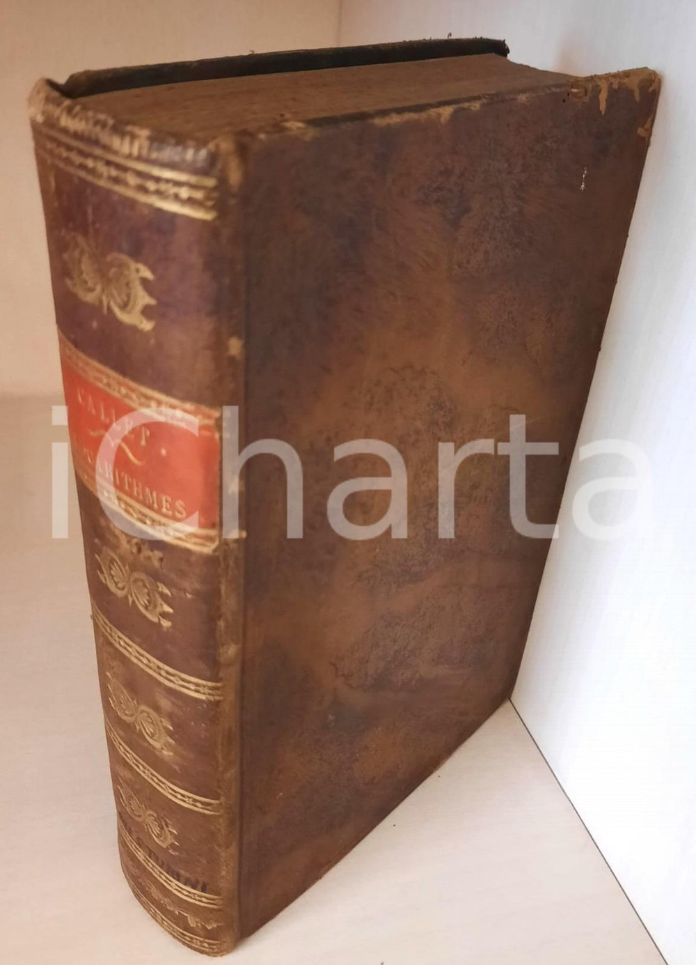 Libro, pubblicazione d epoca 1795 François CALLET Table portatives de logarithmes Ed. stéréotype DIDOT an 3e 1