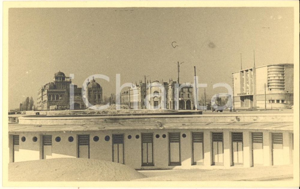 Fotografia d epoca originale 1946 VENEZIA LIDO  Hotel Excelsior  Lion s Bar  Palazzo del Cinema Foto 14x9 1