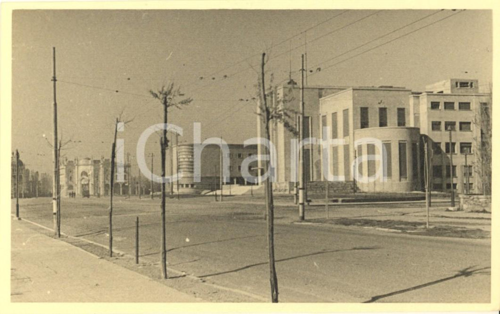 Fotografia d epoca originale 1946 VENEZIA LIDO Lungomare Marconi  Lion s Bar  Palazzo del Cinema Foto 14x9 1