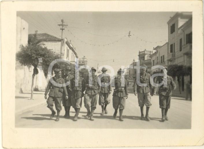 Fotografia d epoca originale 1940 ca WW2 ALBANIA 131º Reggimento artiglieria Centauro Foto 9x6 cm 1