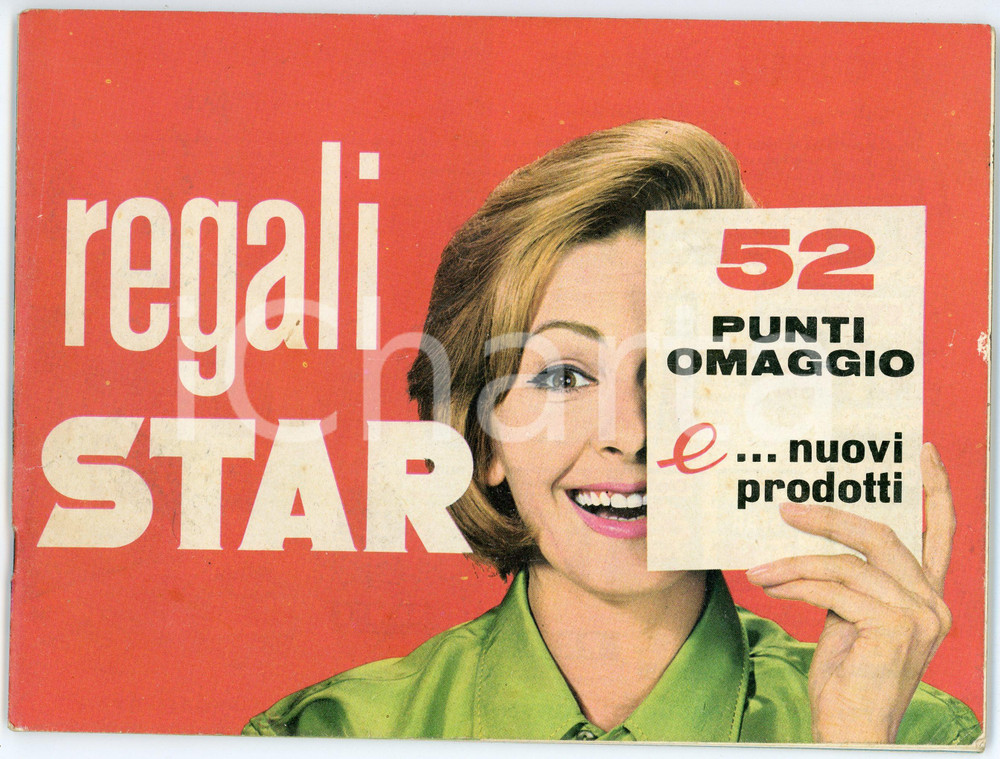 Materiale pubblicitario d’epoca 1965 AGRATE Regali STAR  Catalogo dei premi ILLUSTRATO 22x16 cm 1