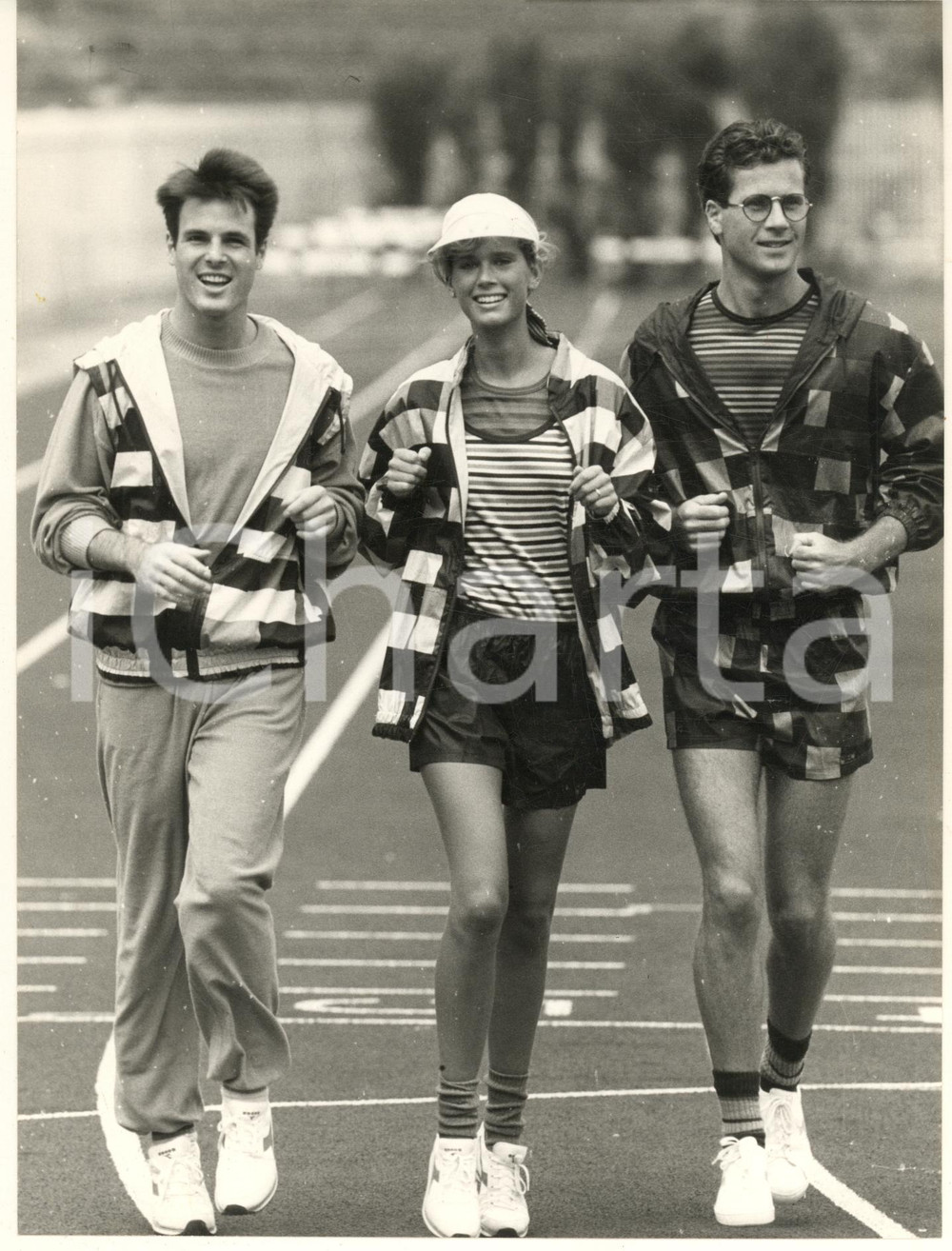 Fotografia d epoca originale 1985 ITALIA MODA Collezione MISSONI PrimaveraEstate Foto 18x24 cm 1