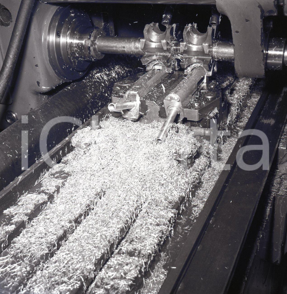Fotografia d epoca originale 1956 BRESCIA Fucili FRANCHI lavorazioni in corso NEGATIVO ORIGINALE 3 1
