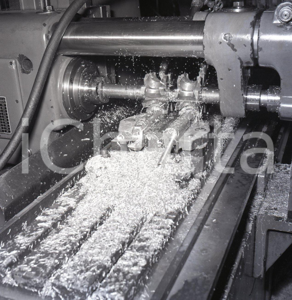 Fotografia d epoca originale 1956 BRESCIA Fucili FRANCHI lavorazioni in corso NEGATIVO ORIGINALE 7 1