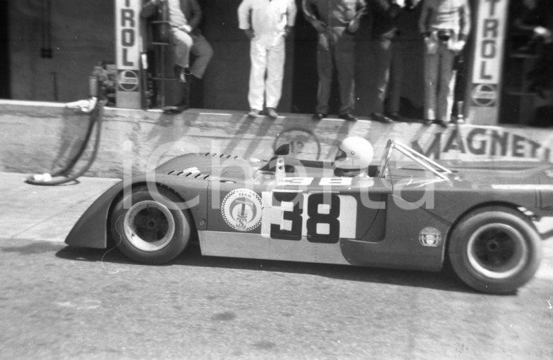 Fotografia d epoca originale 1971 MONZA Autodromo 1000 Chilometri Chevron B19 Ford NEGATIVO ORIGINALE 1