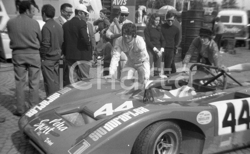 Fotografia d epoca originale 1971 MONZA Autodromo 1000 Chilometri Lola T212 Ford n. 44 NEGATIVO ORIGINALE 7 1