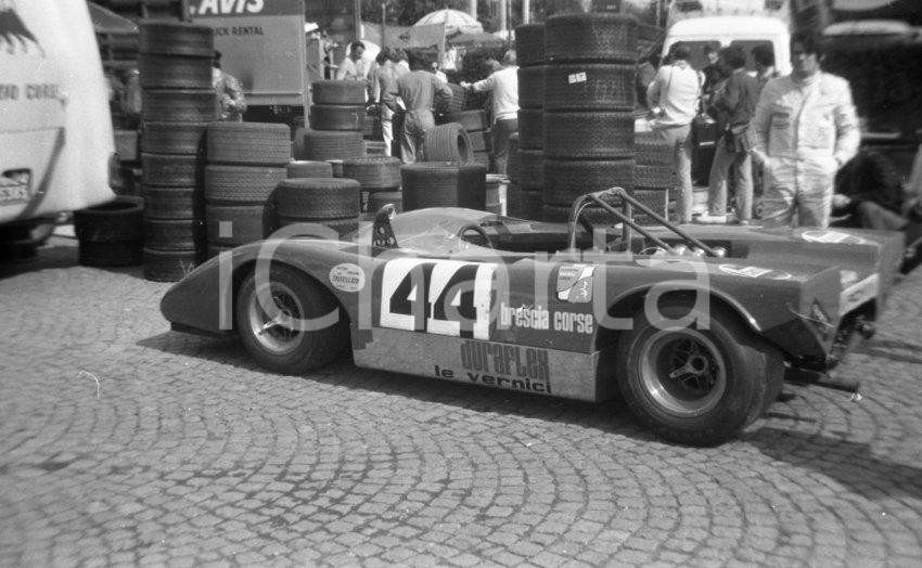 Fotografia d epoca originale 1971 MONZA Autodromo 1000 Chilometri Lola T212 Ford n. 44 NEGATIVO ORIGINALE 6 1