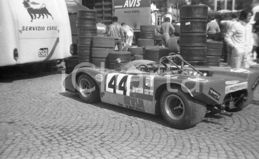 Fotografia d epoca originale 1971 MONZA Autodromo 1000 Chilometri Lola T212 Ford n. 44 NEGATIVO ORIGINALE 5 1