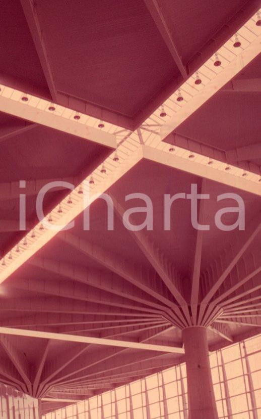 Fotografia d epoca originale 1961 TORINO Italia 61 Palazzo del Lavoro di arch P.L. Nervi NEGATIVO ORIGINALE 1