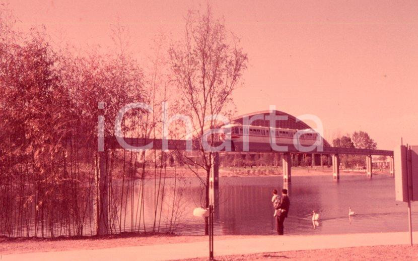 Fotografia d epoca originale 1961 TORINO Italia 61 Palavela e monorotaia NEGATIVO ORIGINALE 2 1