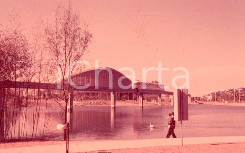Fotografia d epoca originale 1961 TORINO Italia 61 Palavela e monorotaia NEGATIVO ORIGINALE 1 1
