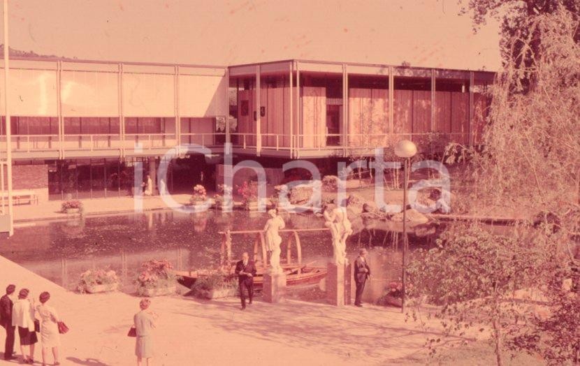 Fotografia d epoca originale 1961 TORINO Italia 61 padiglione con l area del laghetto NEGATIVO ORIGINALE 4 1