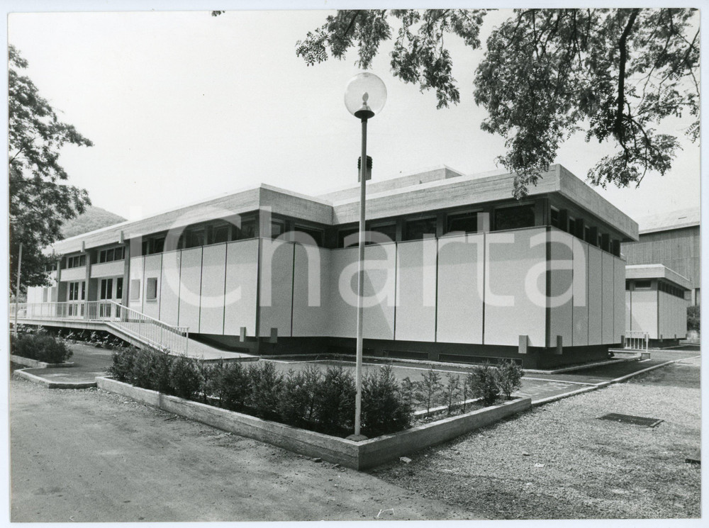 Fotografia d epoca originale 1985 RONCO SCRIVIA Piscina coperta in Via alla zona sportiva 42 Foto 1 1