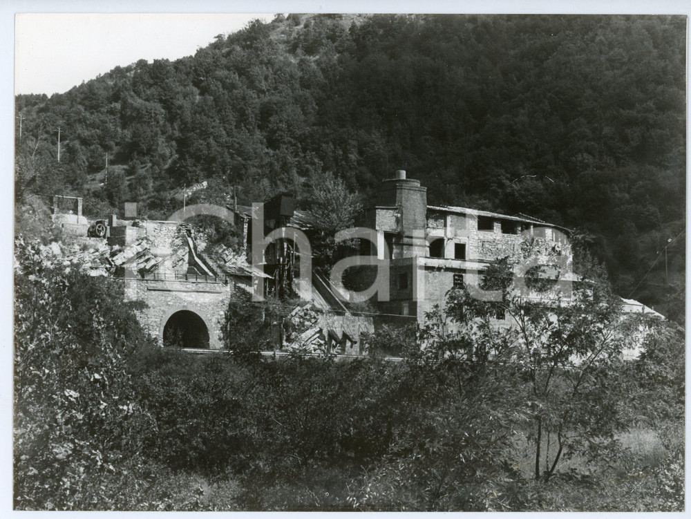 Fotografia d epoca originale 1982 MONTOGGIO Località TREFONTANE Antiche fornaci  Foto 24x18 cm 1