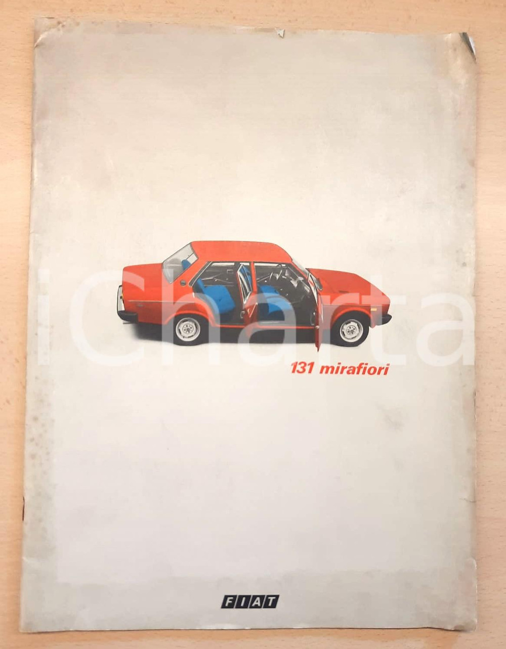 Materiale pubblicitario d’epoca 1974 AUTOMOBILISMO FIAT 131 MIRAFIORI Catalogo pubblicitario illustrato 30 pp. 1