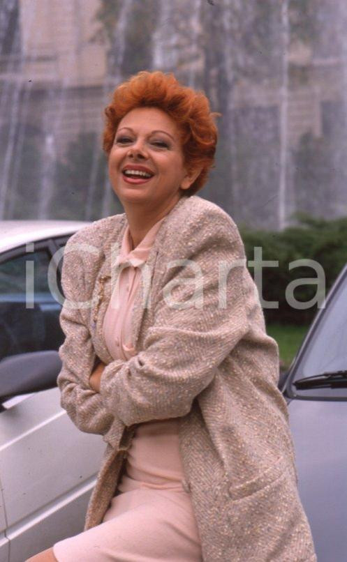 Fotografia d epoca originale 1990ca COSTUME Sandra MILO Ritratto dell attrice 35mm vintage slide 2 1