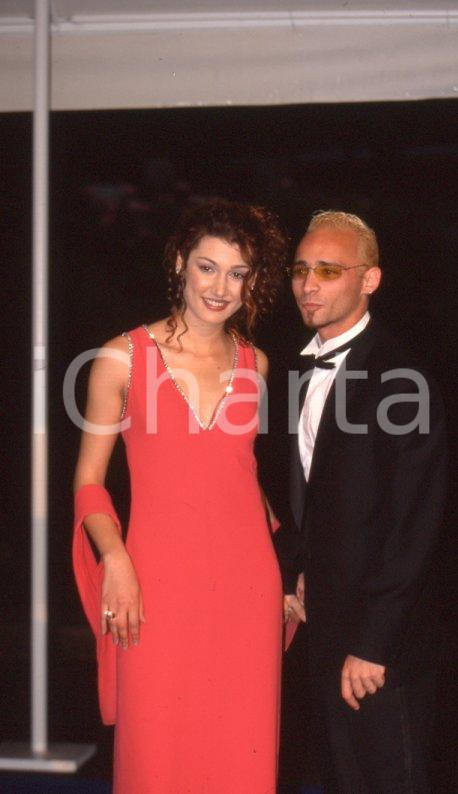 Fotografia d epoca originale 2001 TELEGATTI Arrivo Salvo VENEZIANO  GRANDE FRATELLO 1 35mm VINTAGE SLIDE 1