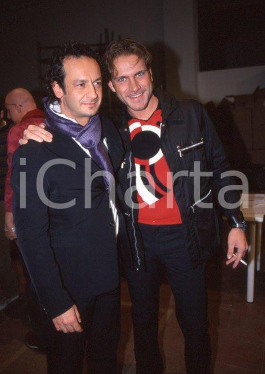 Fotografia d epoca originale 2001 Sergio VOLPINI GRANDE FRATELLO 1 Paolo GERANI/ ICEBERG 35 mm vintage slide 1