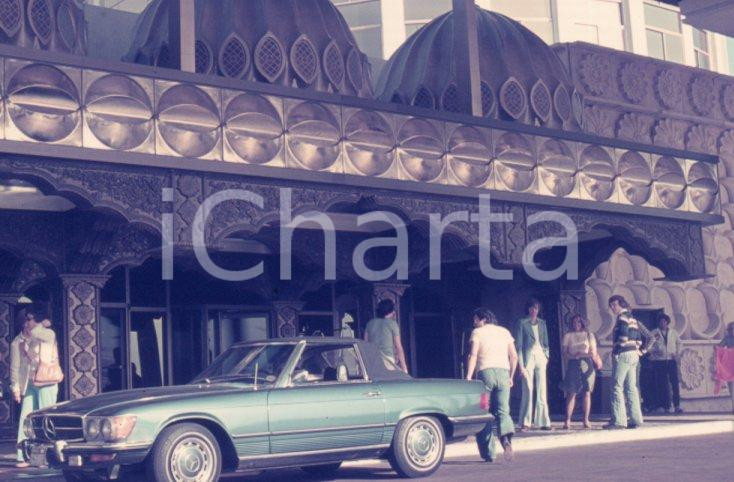 Fotografia d epoca originale 1974 LAS VEGAS STRIP  ALADDIN Hotel and casino 35mm VINTAGE SLIDE 1
