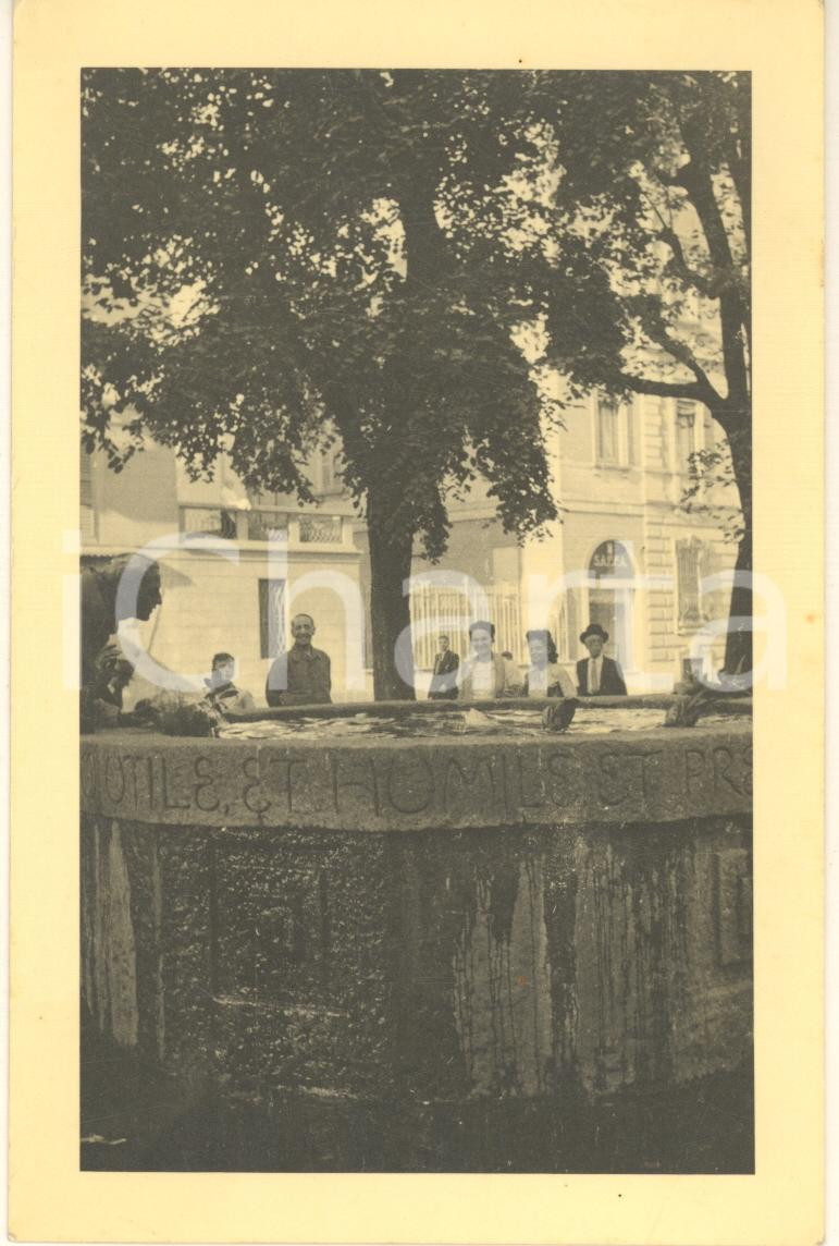 Fotografia d epoca originale Luglio 1939 MILANO Piazza Sant Angelo  Fontana di San Francesco Foto 1 1