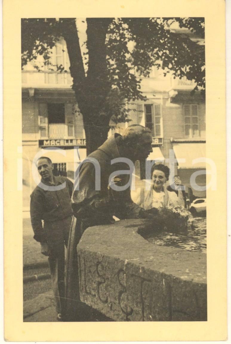 Fotografia d epoca originale Luglio 1939 MILANO Piazza Sant Angelo  Fontana di San Francesco Foto 1 1