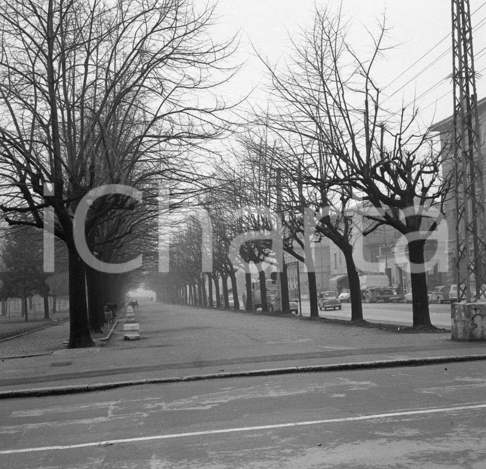 Fotografia d epoca originale 1958 BRESCIA Via Fratelli UGONI 1618  Veduta NEGATIVO ORIGINALE 1 1