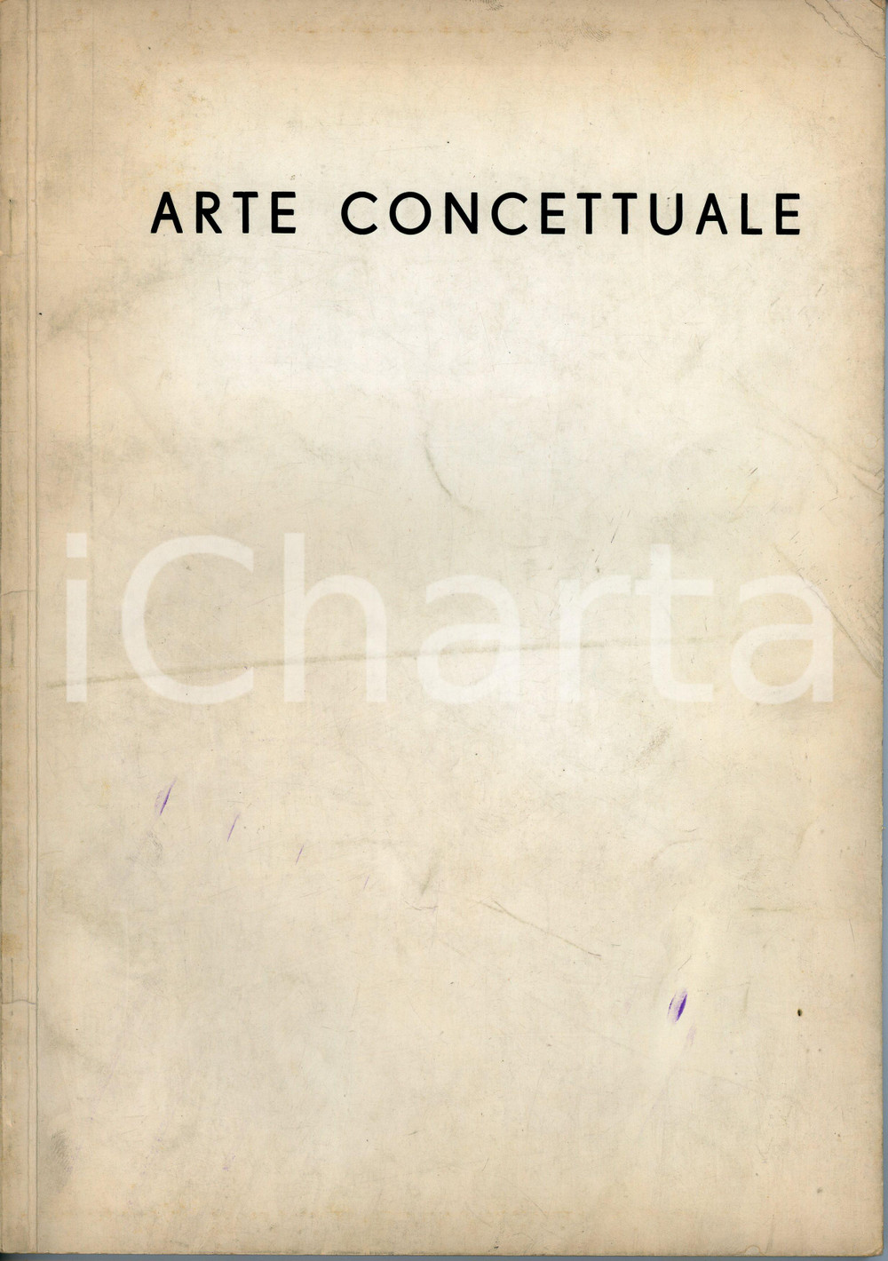 Libro, pubblicazione d epoca 1971 ARTE CONCETTUALE Catalogo mostra  Galleria Daniel TEMPLON 1