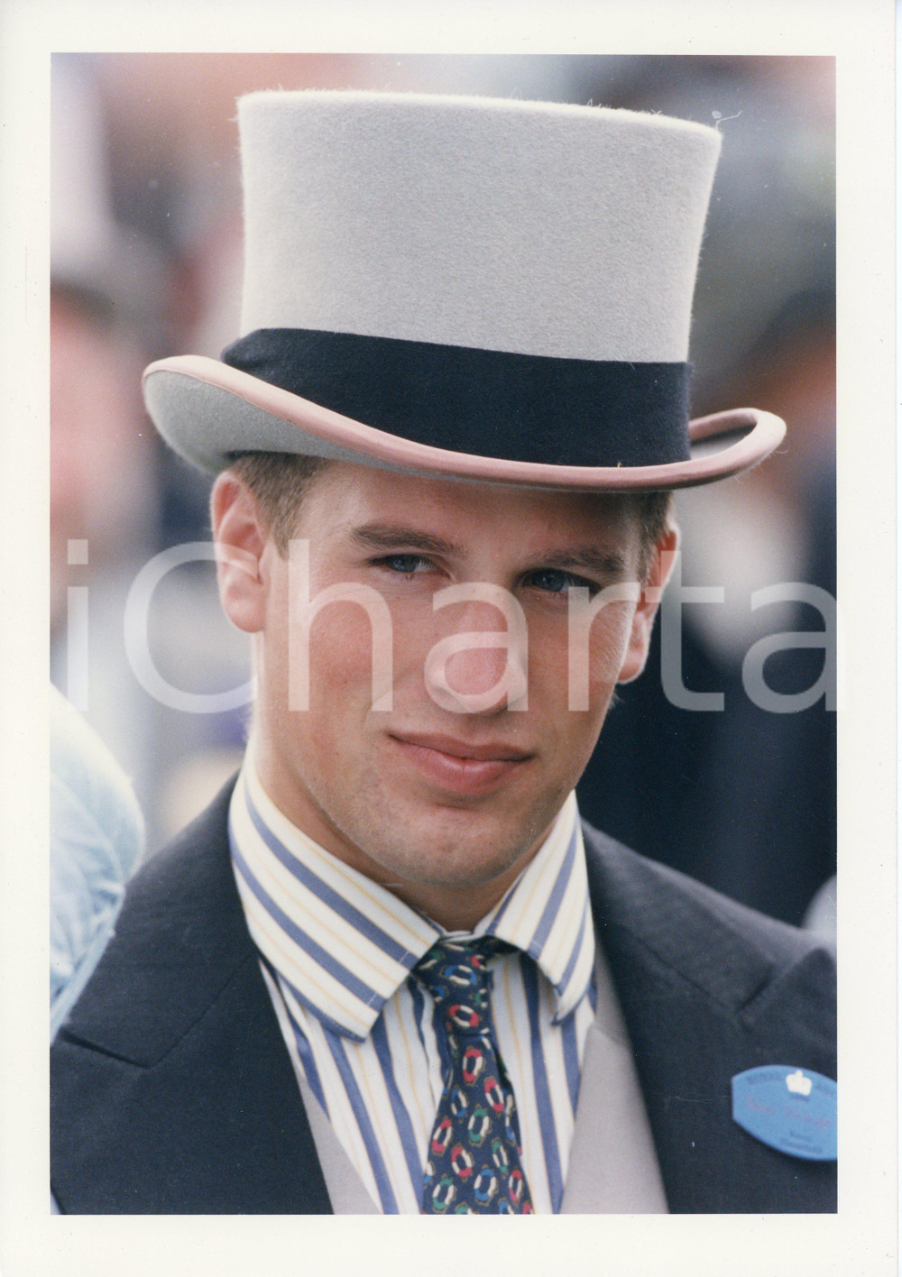 Fotografia d epoca originale 1998 ROYAL ASCOT Peter PHILLIPS on Ladies Day  Photo 21x29 cm 1