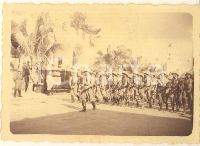 Fotografia d epoca originale 1935 AOI MOGADISCIO SOMALIA Rivista dell 11 Novembre Foto 9x6 cm 1