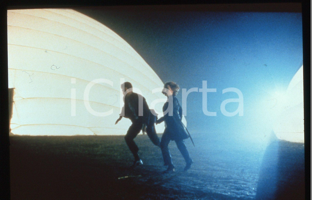 Fotografia d epoca originale 35mm vintage slide 1993 THE X FILES  Gillian ANDERSON e David DUCHOVNY 1