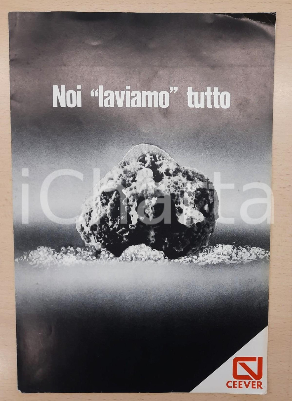 Materiale pubblicitario d’epoca 1970 ca SEGGIANO DI PIOLTELLO  CEEVER  Pieghevole lavatrici industriali 1