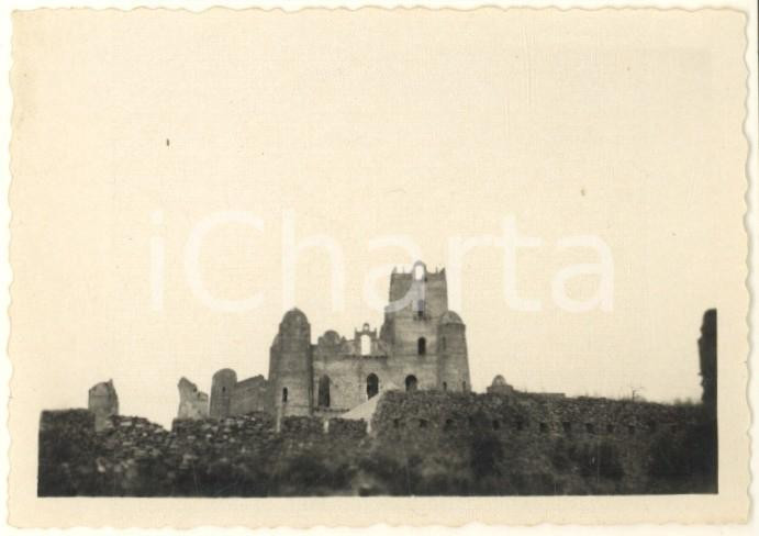Fotografia d epoca originale 1936 AOI ETIOPIA  GONDAR  Castello in rovina Foto 9x6 cm 1