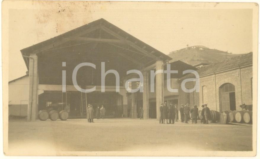 Fotografia d epoca originale 1929 CANELLI AT Casa vitivinicola GANCIA  Foto RARA ANIMATA 11x7 cm 1