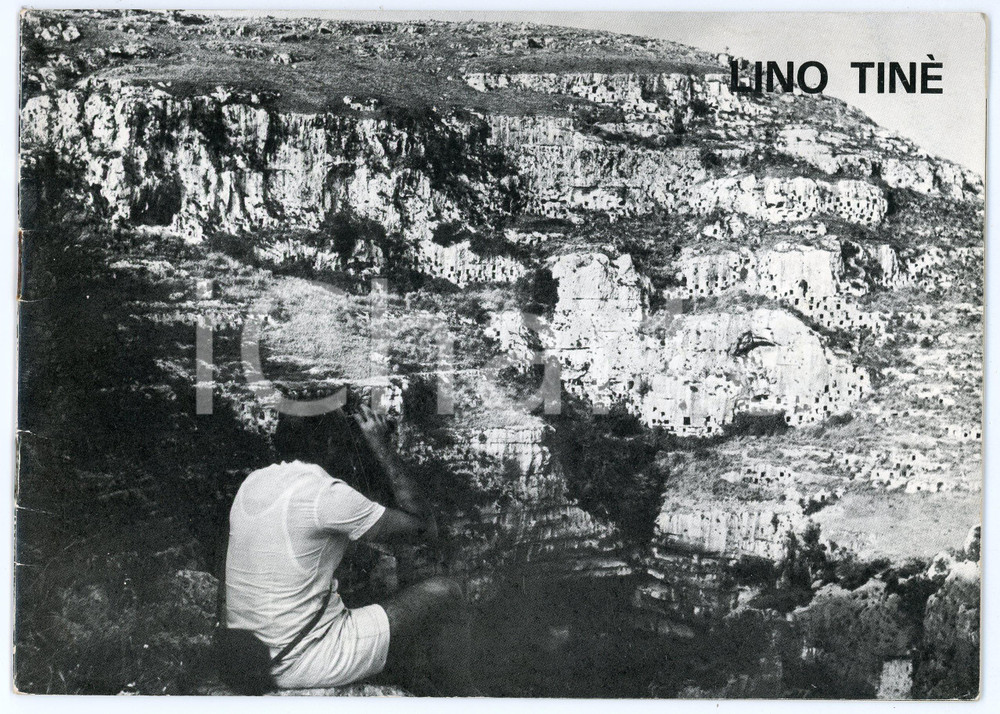 Libro, pubblicazione d epoca 1972 MILANO Galleria S.A.M.U. CASTELLI Mostra di Lino TINÈ Catalogo 1