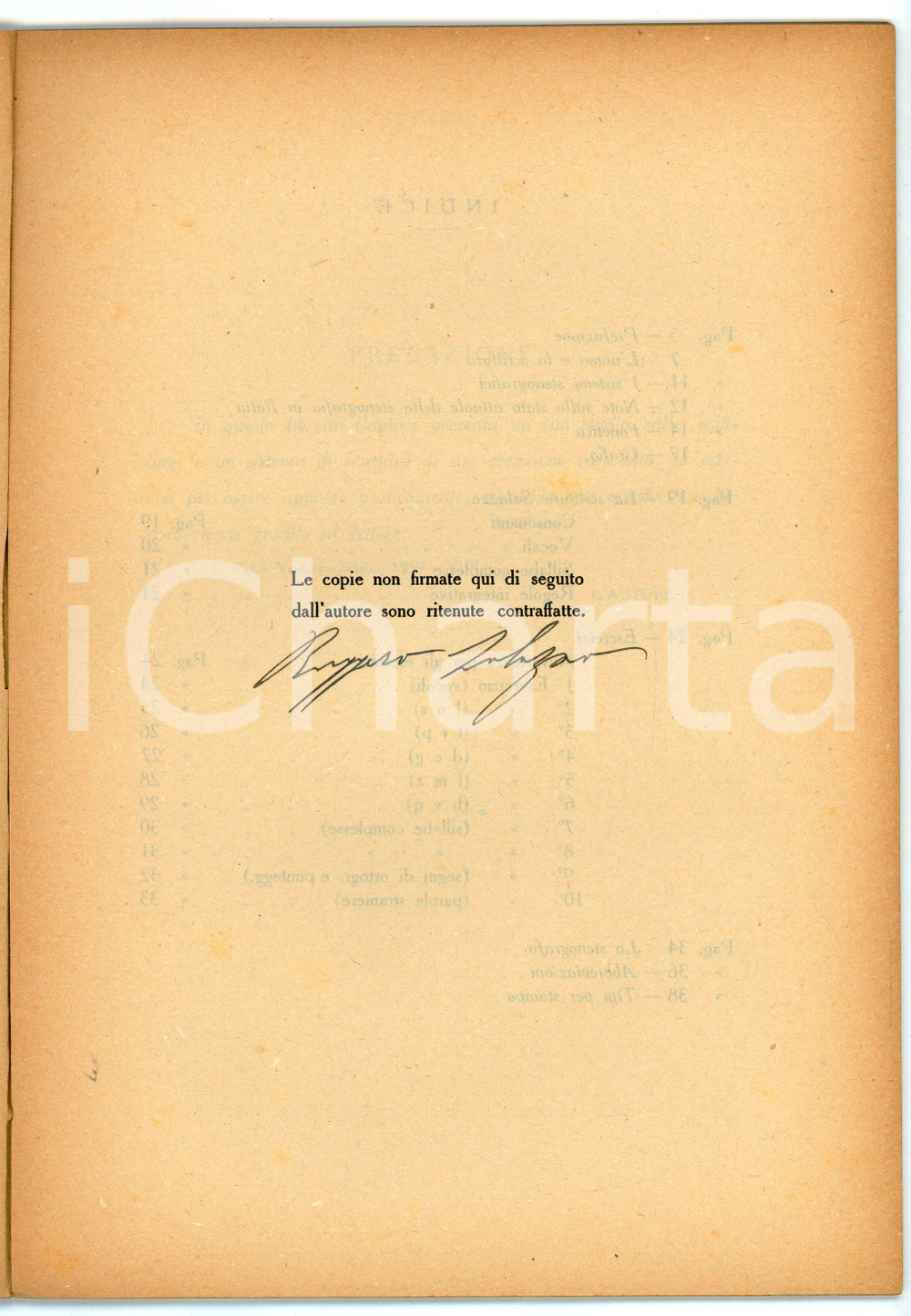Libro, pubblicazione d epoca 1939 Ruggero SOLAZZO L uomo e la scrittura  Stenografia e fonetica  AUTOGRAFO 1