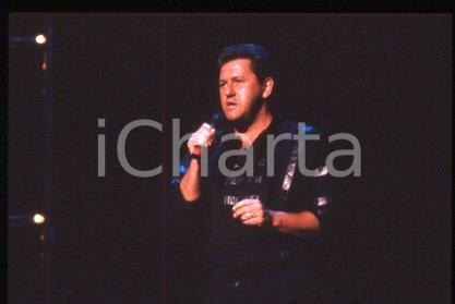 Negativo, diapositiva originale 35mm vintage slide 1988 Eurovision Sweden MUSIC Tommy KORBERG Portrait 1 1
