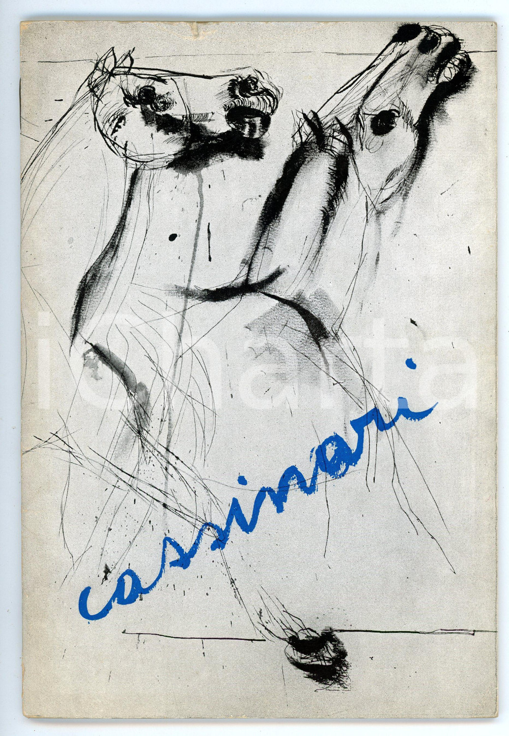 Libro, pubblicazione d epoca 1959 MILANO Galleria d arte SIANESI Mostra di Bruno CASSINARI Catalogo 1