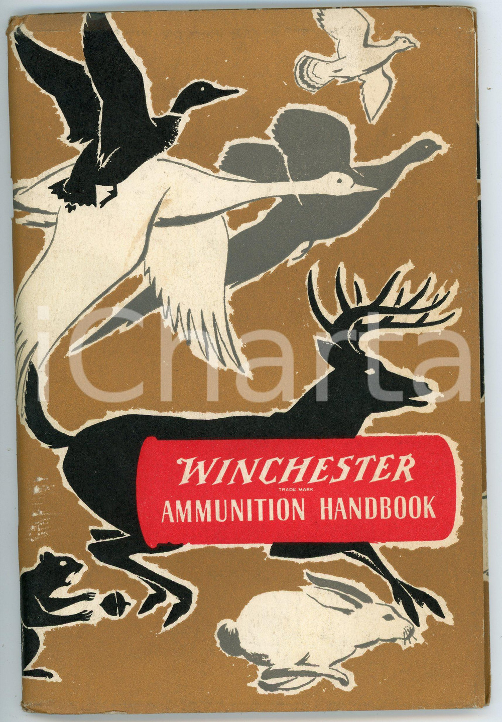 Materiale pubblicitario d’epoca 1953 WINCHESTER Ammunition handbook  Fourth edition 1