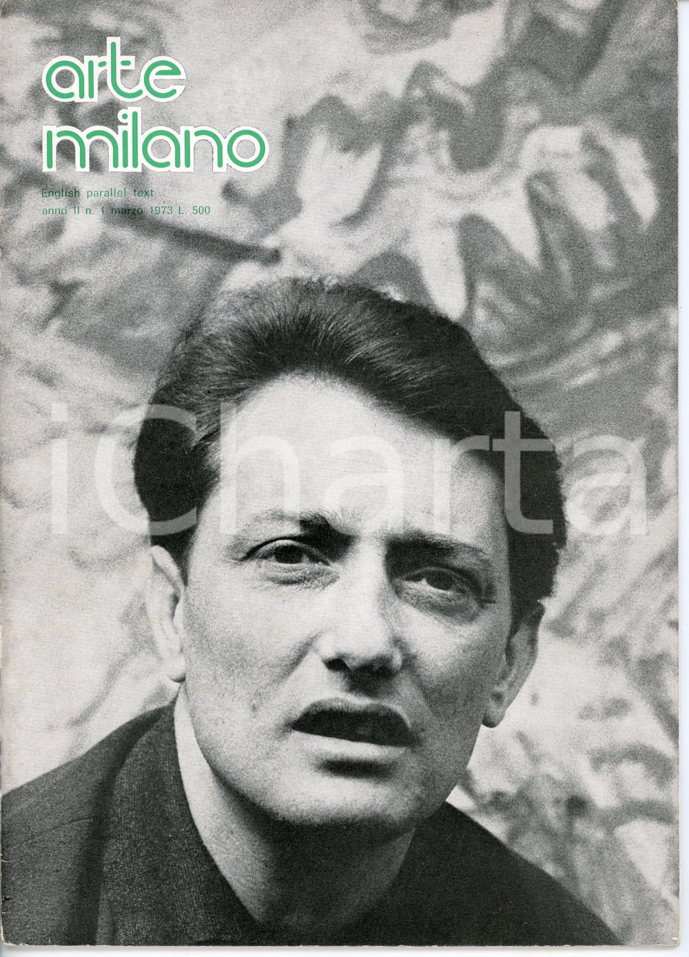 Giornale, rivista storica 1973 ARTE MILANO Anno II n.1 Tandredi PARMEGGIANI Rivista illustrata 1