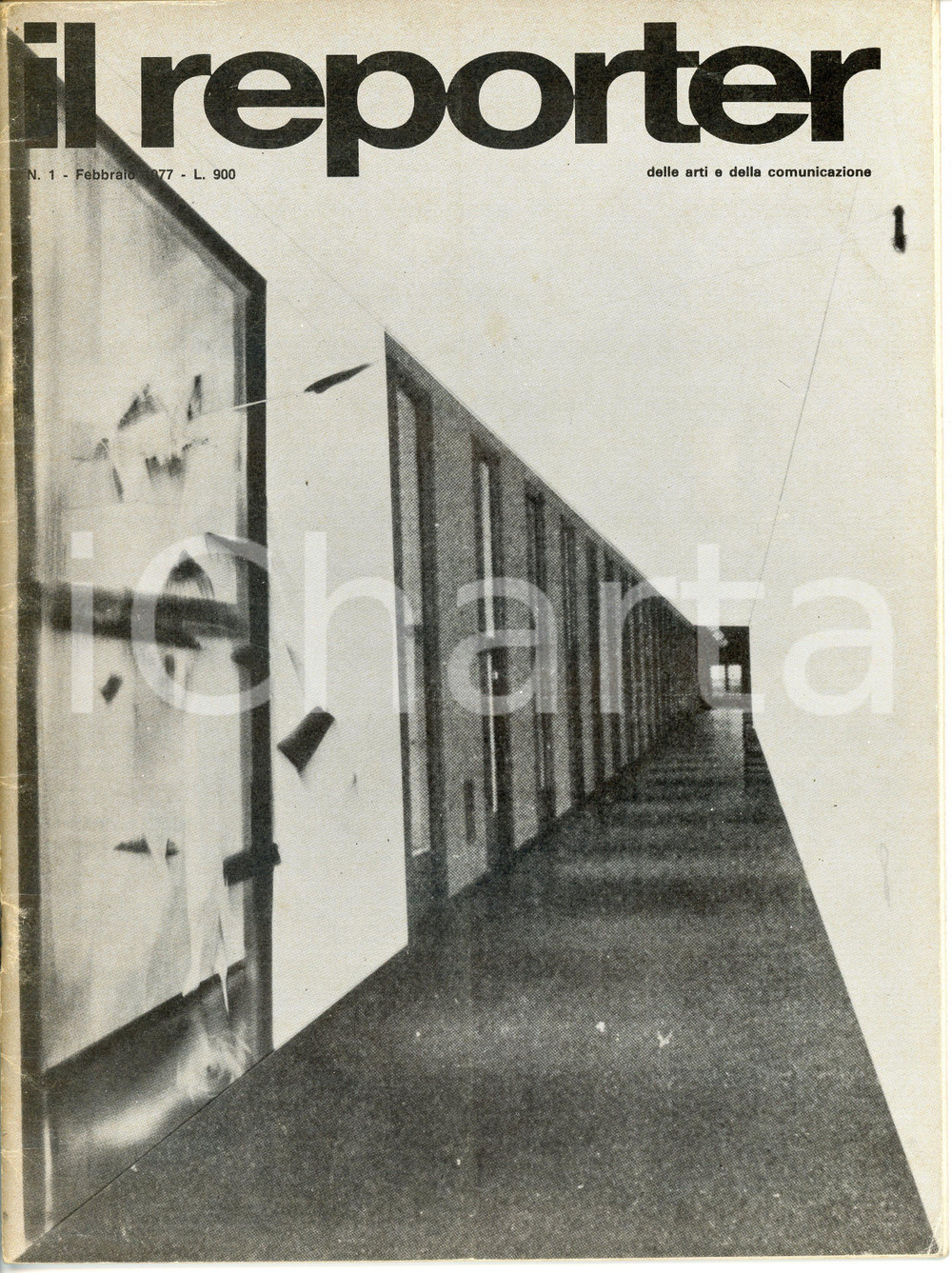 Giornale, rivista storica 1977 IL REPORTER DELLE ARTI E DELLA COMUNICAZIONE n. 1 Rivista illustrata 1