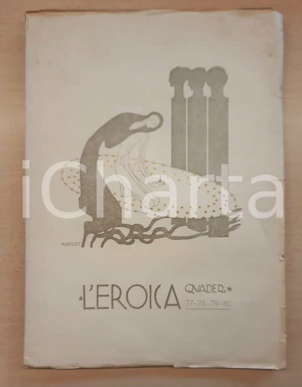 Giornale, rivista storica 1921 MILANO L EROICA Rassegna ETTORE COZZANI  Ferruccio Ferrazzi n°296297298 1