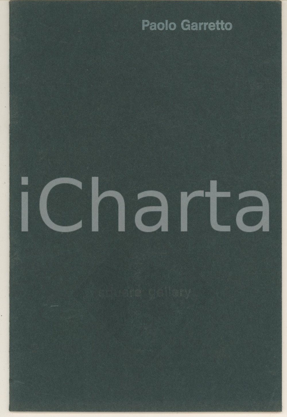Libro, pubblicazione d epoca 1973 MILANO Square Gallery  Mostra Paolo Garretto Catalogo 24 pp. 1