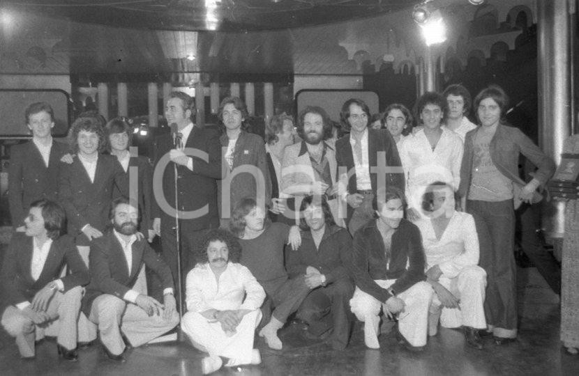 Fotografia d epoca originale 1976 MONTECATINI DiscoVerde 76 Vittorio SALVETTI Riccardo FOGLI NEGATIVO ORIG. 1 1