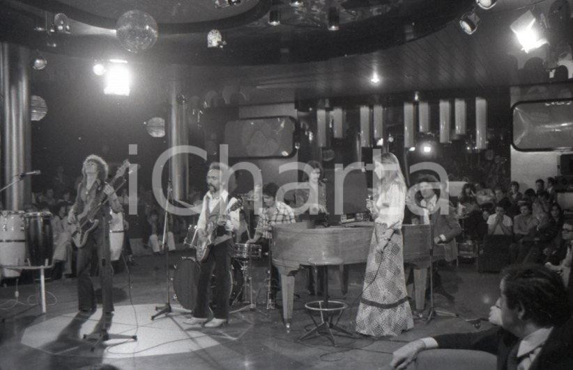 Fotografia d epoca originale 1976 MONTECATINI DiscoVerde 76 Homo Sapiens complesso musicale ORIGINALE 1 1