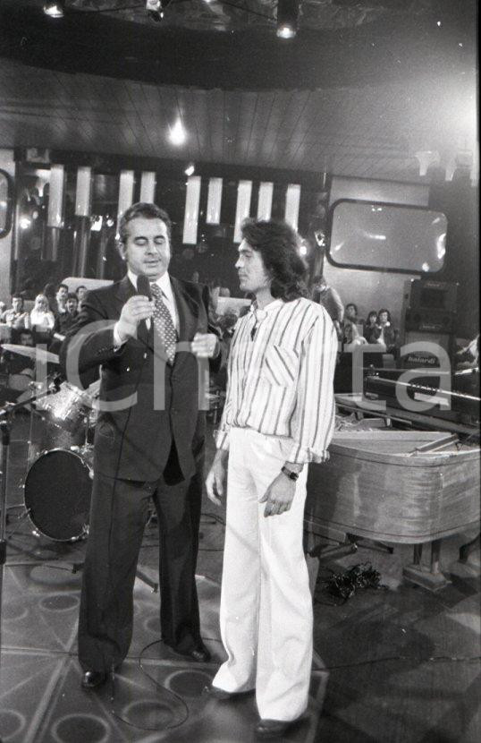 Fotografia d epoca originale 1976 MONTECATINI DiscoVerde 76 Vittorio SALVETTI Riccardo FOGLI ORIGINALE 3 1
