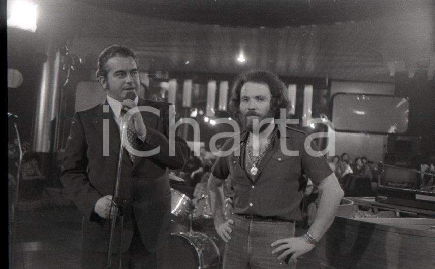 Fotografia d epoca originale 1976 MONTECATINI DiscoVerde 76 Vittorio SALVETTI Santino ROCCHETTI NEGATIVO ORIG 1
