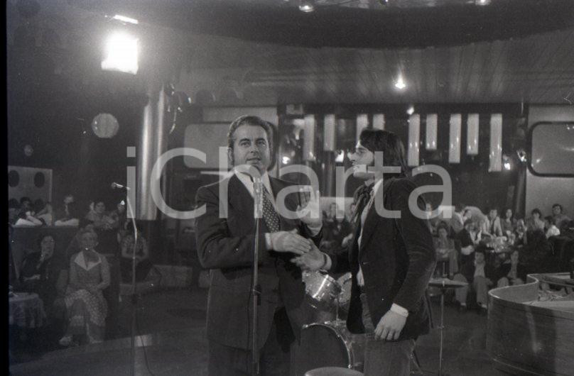 Fotografia d epoca originale 1976 MONTECATINI DiscoVerde 76 Vittorio SALVETTI Paki CANZI NEGATIVO ORIGINALE 1