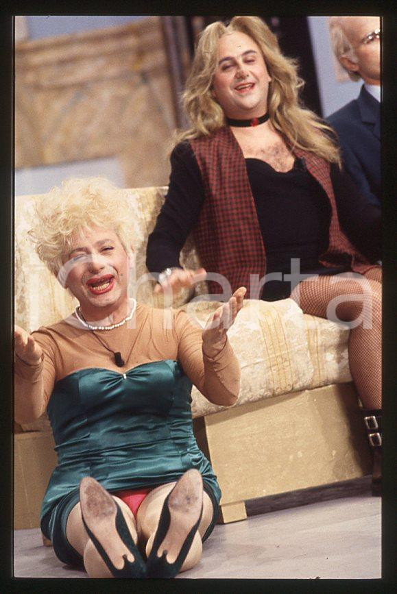 Fotografia d epoca originale 1995 BAGAGLINO Leo GULLOTA Mario ZAMMA 35mm VINTAGE SLIDE 3 1