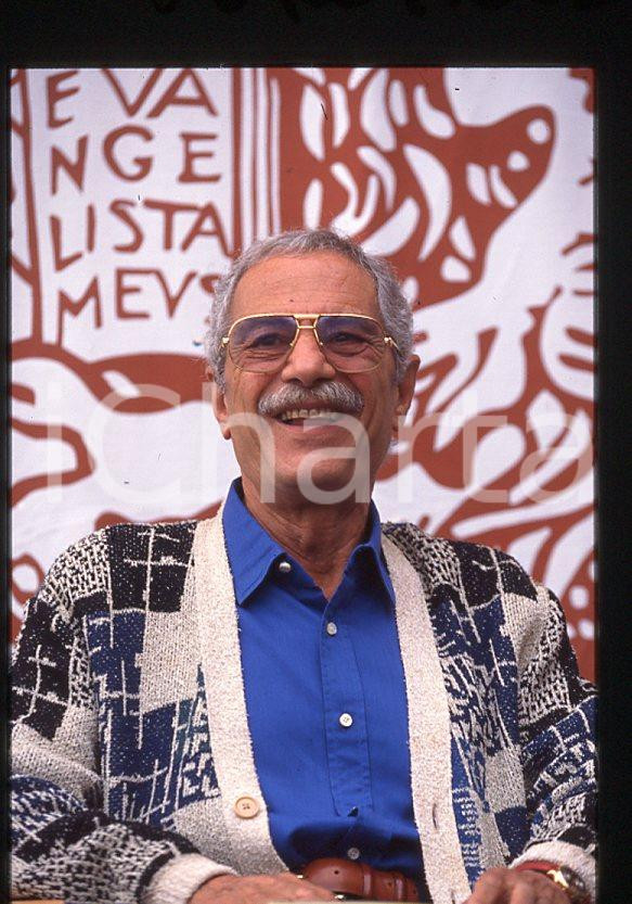 Fotografia d epoca originale 1995 VENEZIA Nino MANFREDI alla Mostra del Cinema 35mm VINTAGE SLIDE 1 1