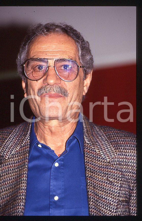 Fotografia d epoca originale 1990 ca CINEMA Nino MANFREDI Ritratto dell attore  35mm VINTAGE SLIDE 2 1